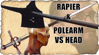 Can a Rapier Go Through a Head  Also Halberd [upl. by Anomer286]