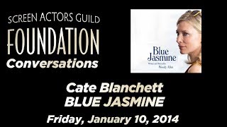 Conversations with Cate Blanchett of BLUE JASMINE [upl. by Joub]