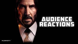 JOHN WICK Chapter 4 SPOILERS Audience Reactions  March 23 2023 [upl. by Odele78]