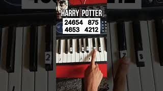 Best Tutorial on Piano 😱😱😱 Harry Potter Theme Song [upl. by Aryn]