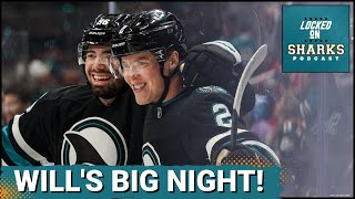 Will Smith Breaks Out And Mackenzie Blackwood Shuts The Door In San Jose Sharks 32 Win [upl. by Adnoral]