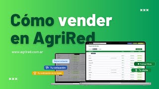 Cómo vender en AgriRed paso a paso [upl. by Chavaree]