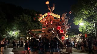 R6923 西宮神社 若戎会 秋祭り だんじり曳行 3日目 宮入 20240923月 [upl. by Standish]