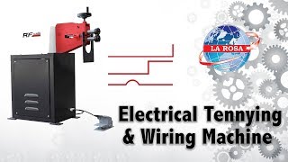 Electrical Tennying amp wiring Machine Grooving [upl. by Inattyrb]