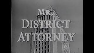 Mr District Attorney  quotHit and Runquot 1954 [upl. by Ellemaj]