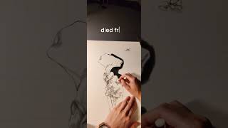 Divorce and Funeral Flowers relationships art love drawing [upl. by Japheth]