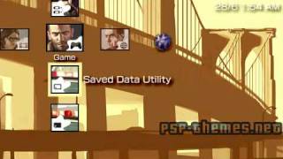 PSP Theme Grand Theft Auto IV PSPThemesNET [upl. by Beichner]