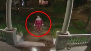 5 Creepy Clowns Caught on Camera [upl. by Horwitz]