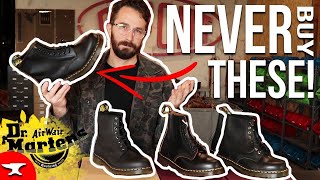 Top 4 Dr Martens 1460 Boots  LEATHER REVIEW  quotdoc martenquot [upl. by Nnairb186]