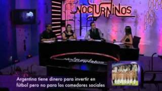 Nocturninos cristina kirshner salva el futbol argentino [upl. by Welcy]