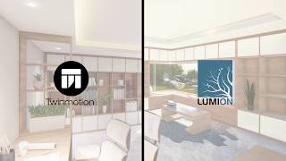 Twinmotion VS Lumion  Architectural Interior rendering tutorial [upl. by Notffilc84]