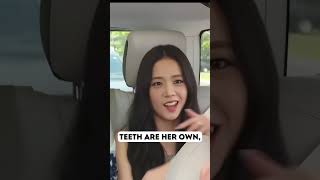 Blackpink Jisoo Reveals Her Secret To Perfect Teeth [upl. by Yee]