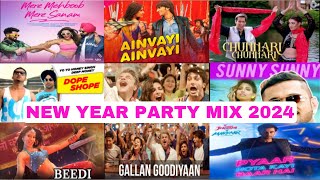 NEW YEAR BOLLYWOOD PARTY MIX MASHUP 2024  4  NON STOP BOLLYWOOD DANCE PARTY MIX 2024 [upl. by Baily]