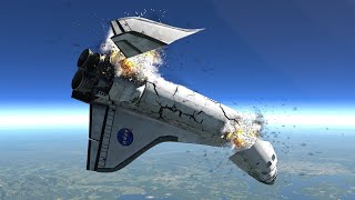 Space Shuttle Columbia  Disaster Video With Real Video  Mayday Air Disaster 4K [upl. by Nyrrek]