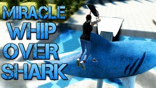 Skate 3  Part 10  MIRACLE WHIP OVER SHARK  Learning to flip [upl. by Ehtnax90]