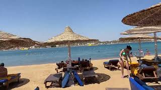 Sharm el Sheikh Xperience Kiroseiz Parkland sand beach april 2023 [upl. by Gniw]