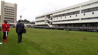 Escuela Naval 2018 Preparación para Desfile Ceremonia 200 años Lord Cochrane [upl. by Nosduh534]