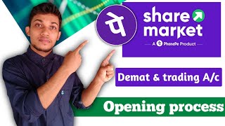 Phonepe shareMarket Demat and trading account opening process phonepe share market demataccount [upl. by Norrat]