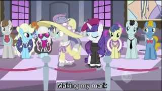 Becoming Popular With Lyrics  My Little Pony Friendship is Magic [upl. by Bahner]