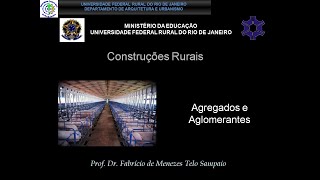 Aula 03  Agregados e Aglomerantes Parte 2 [upl. by Trask]