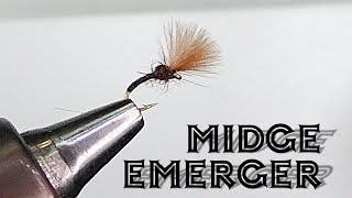 Midge Emerger  Fly Tying Tutorial [upl. by Ablasor]