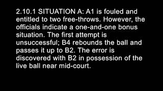 Correctable Error  Failure to Award Free Throw [upl. by Abraham]