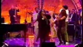 Ruby Turner Jools Holland and others  TV Clip  quotUp Above My Headquot [upl. by Gabriela77]