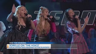 Sorelle boogies into “The Voice” playoffs [upl. by Elocen724]