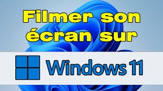 Comment enregistrer son ecran pc Windows 11 [upl. by Eberly870]