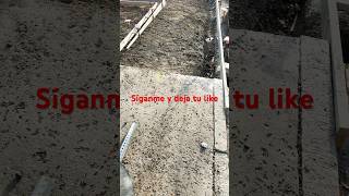 Preparando rampas corridos construction shortvideo automobile [upl. by Einwat899]