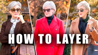 Fall Fashion How To Layer And Actually Look Chic [upl. by Tilney]