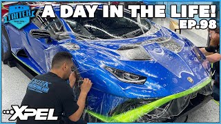 Full XPEL PPF For 2024 Huracan STO amp More  DAY IN THE LIFE EP 98  Tritek Tinting Dallas [upl. by Morette]