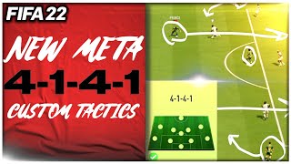 The BEST Formation on FIFA 22 Post Patch  4141 Tactics amp Instructions  FIFA 22 Ultimate Team [upl. by Ahc]