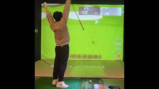 잘친거 맞네😅 골프 golf golfzon 골프존nx golfswing [upl. by Cul]