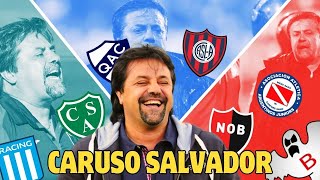 Las 7 VECES que CARUSO LOMBARDI SALVÓ a CLUBES del DESCENSO [upl. by Adekan568]