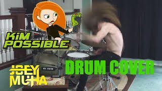 Kim Possible Drumming  JOEY MUHA [upl. by Marr]