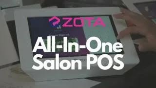 ZOTA Salon POS  AllinOne System [upl. by Elison5]