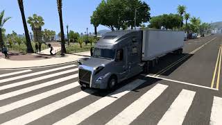 ATS  Exploring Los Angeles in the 153 Open Beta  Trip to San Diego [upl. by Larner]