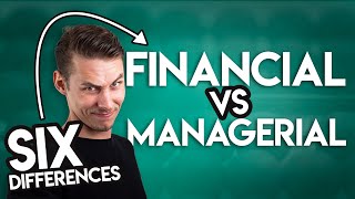 FINANCIAL vs MANAGERIAL Accounting [upl. by Wappes]