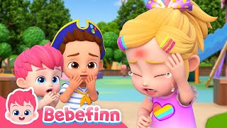 Ouch Bebefinn Got A Boo Boo  EP114  Boo Boo Song In The Park  Fun Nursery Rhymes for Kids [upl. by Bright458]