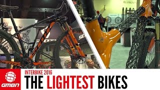 The Lightest Bikes At Interbike 2016 [upl. by Sad]