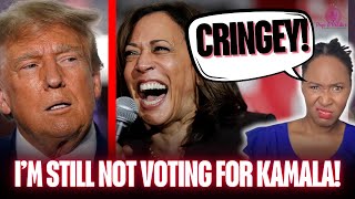 Black Women SLAM Kamala Harris Cringey Interview amp Praise Trumps Authenticity [upl. by Ekud1]