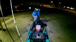 S6 Ep3 Offatts Bayou Galveston TX Green Dock Light Action for KEEPER Fish [upl. by Grubb]