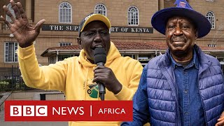 LIVE Supreme Court judges rule on Kenya election challenge  BBC Africa [upl. by Idyak]