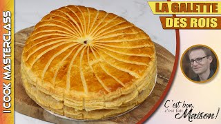 ✅ LA VÉRITABLE GALETTE DES ROIS FRANGIPANE  La meilleure recette avec pâte feuilletée maison [upl. by Levey594]