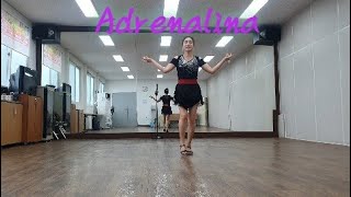 유아 마이 아드레날리나 라인댄스Adrenalina LinedanceSenhitampFlo Rida중급레벨라인댄스32카운트 [upl. by Auka440]