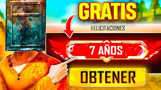 ASI PUEDES TENER EL ICONO DE 7 AÑOS en FREE FIRE😱😍 GRATIS🤑 [upl. by Mansoor]