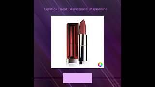 Lipstick Color Sensational Maybelline [upl. by Aleakam]