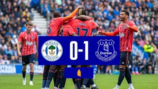 WIGAN 01 EVERTON  Preseason highlights [upl. by Onaicram]