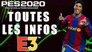 🔴NOUVEAUX MODES DE JEUX PES2020 [upl. by Llereg628]